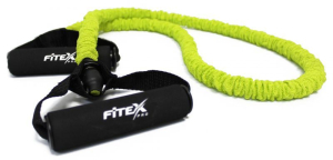 Эспандер трубчатый в рукаве средний Fitex FTX-1317M