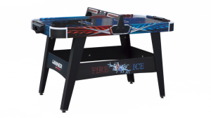 Игровой стол - аэрохоккей Fire Ice 4ф